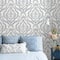 NuWallpaper Blue Guildford Peel & Stick Wallpaper